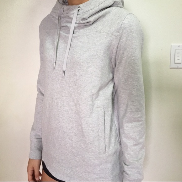 lululemon athletica Tops - lululemon athletica grey hooded sweatshirt